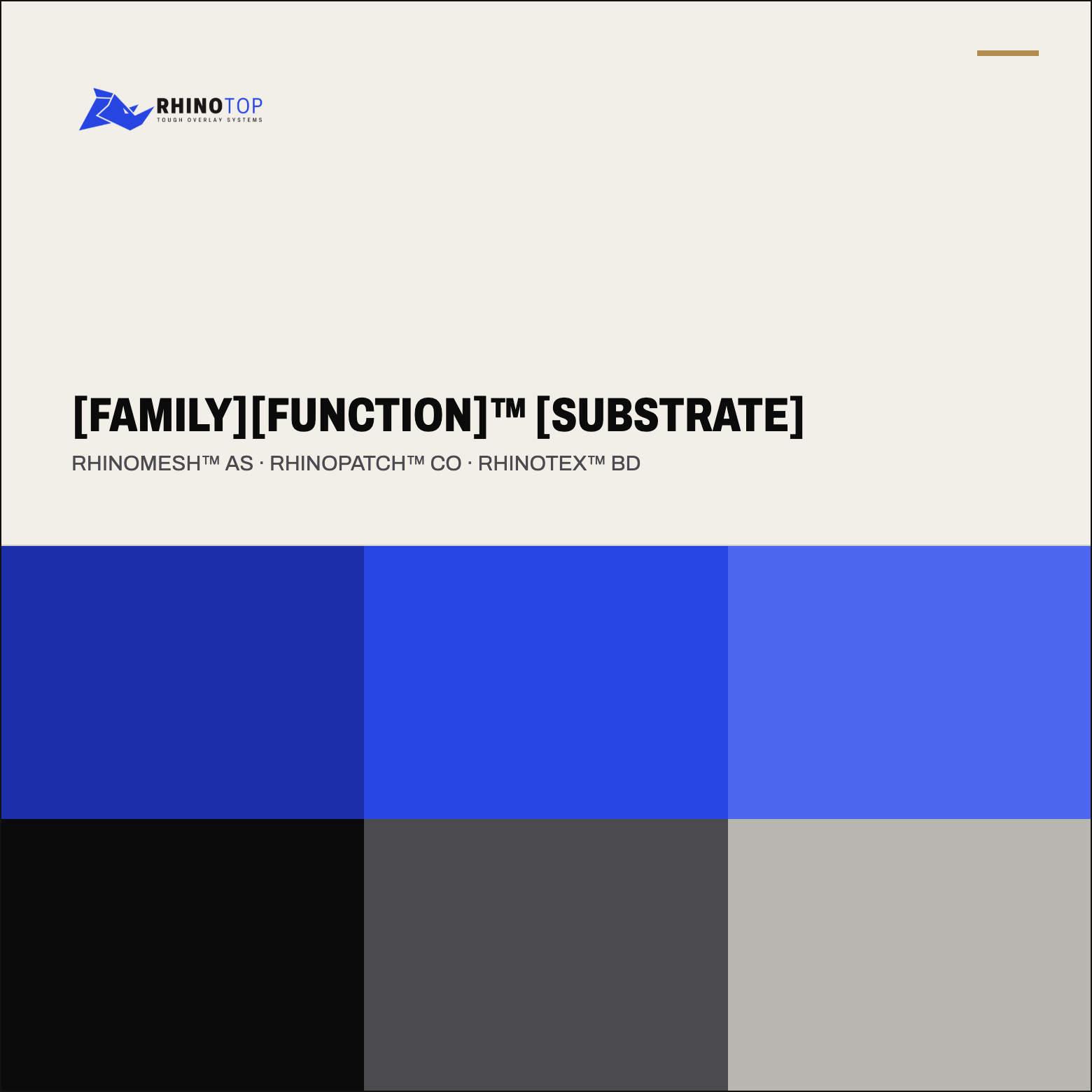 Naming law and the PRT Blue color scale.