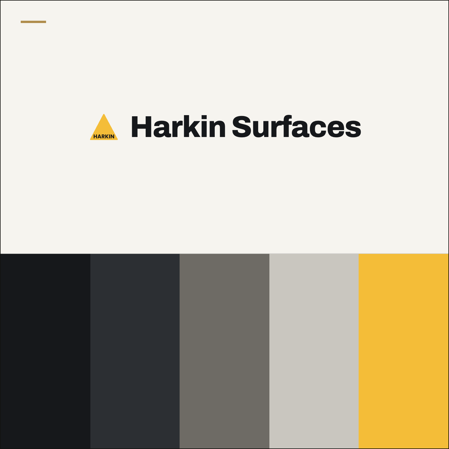 The mark, the wordmark and the color system.