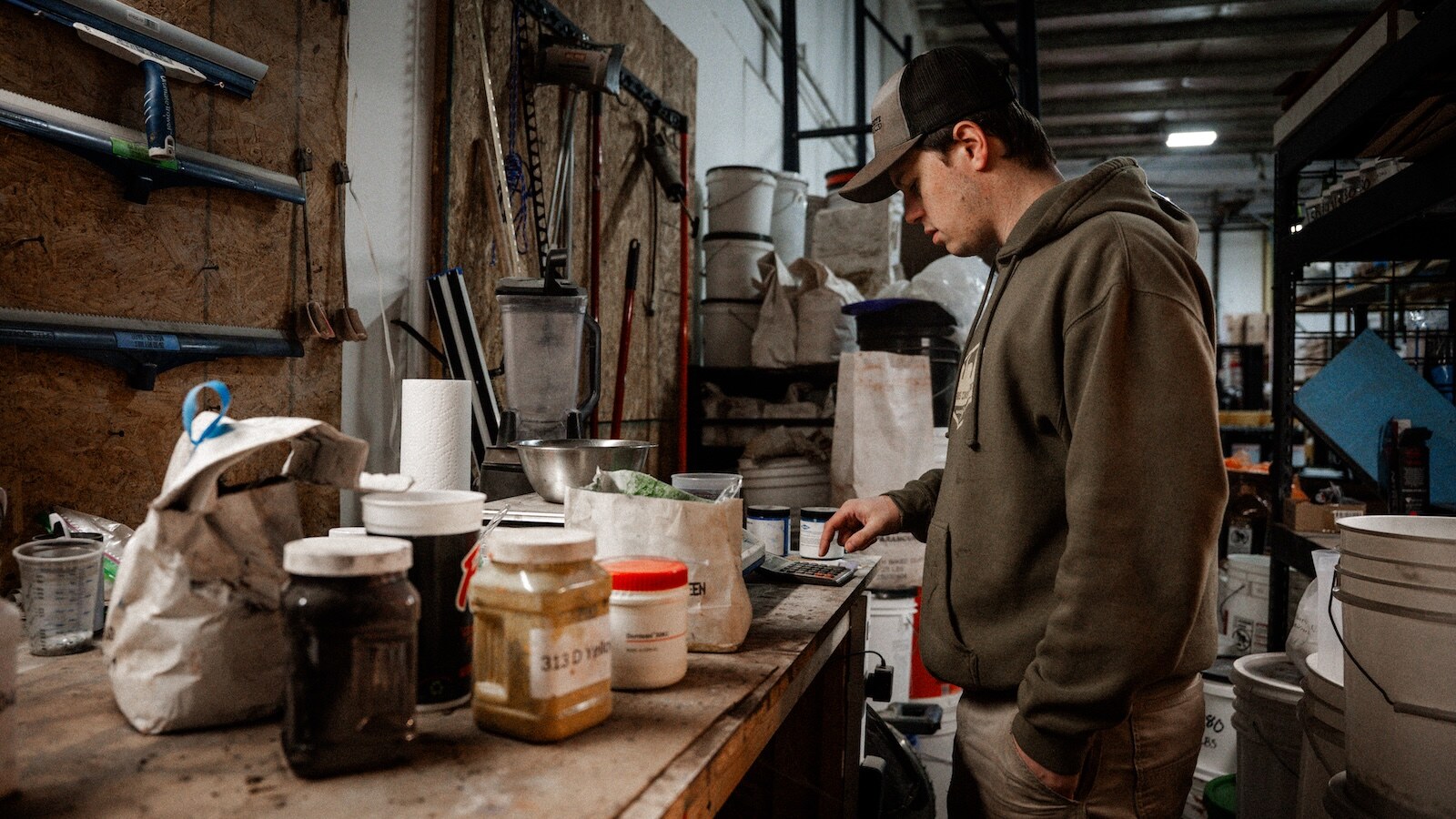 Formulation bench where every PRT layer gets proved out.
